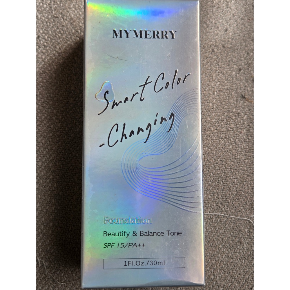 MYMERRY Smart Color Changing Foundation SPF 15 Neutral Fair 30ml with Brush Set